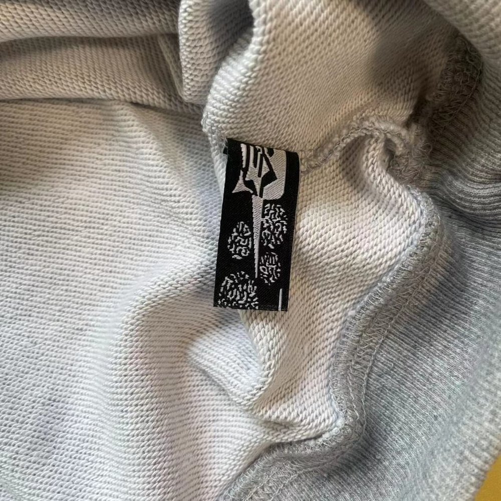 Sp5der Beluga light gray white star spider hoodie - Picture 6 of 10